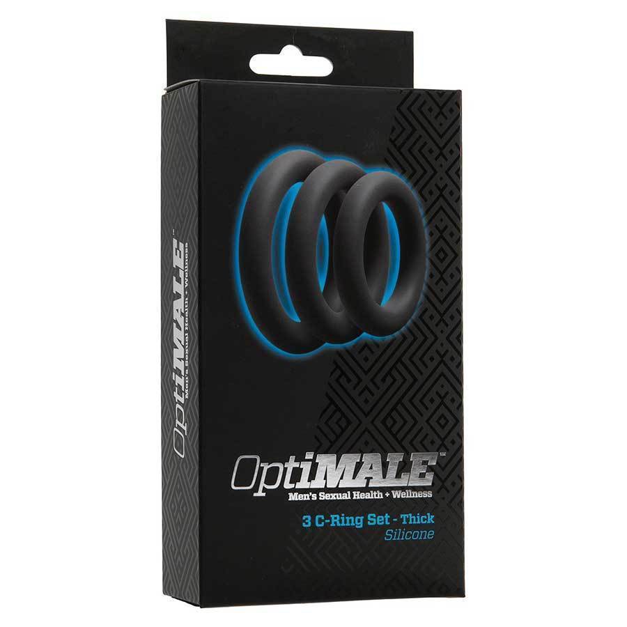 Soft and Thick Silicone Penis Performance C-Ring Kit by Optimale、mySite、bottomscart