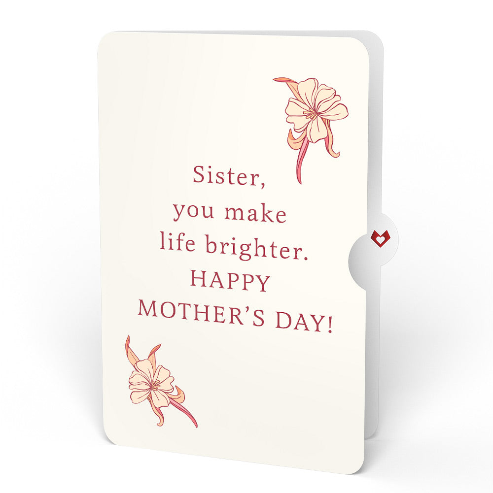 Reflection of Love and Support Mirror Mother's Day Pop-Up Card and Sentiment Set for Sister、mySite、solidvoid