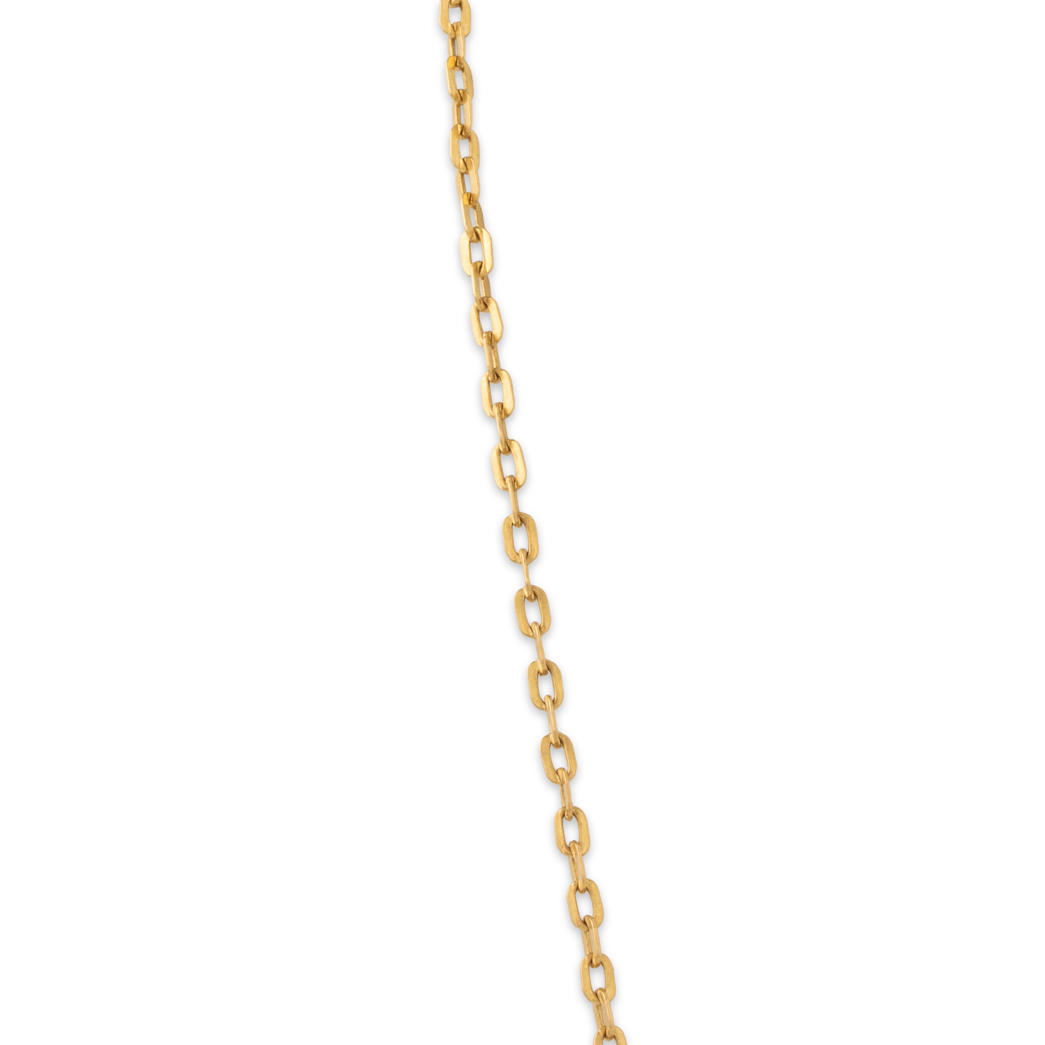 Vintage 19k Yellow Gold Floral Design Link Necklace 18、mySite、hinf8tx79