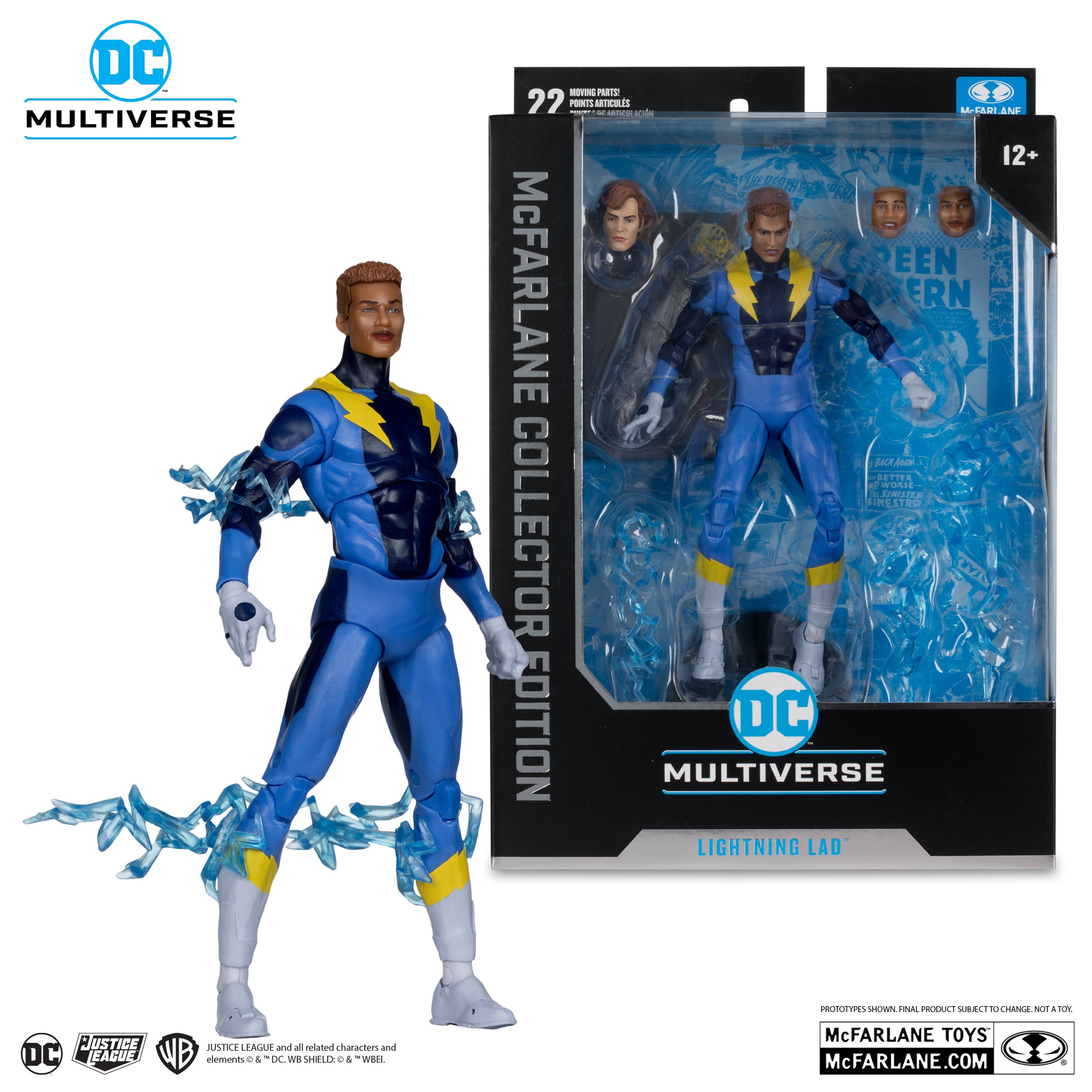 DC Multiverse Exclusive Collector Edition #28 Lighting Lad (Legion of Super-Heroes)、mySite、hgirdovlk