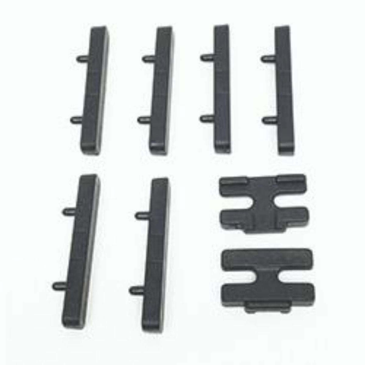 Gamma Protect Pads Black 6 & 12 o'clock + Load Spreader (Badminton, Set of 8)