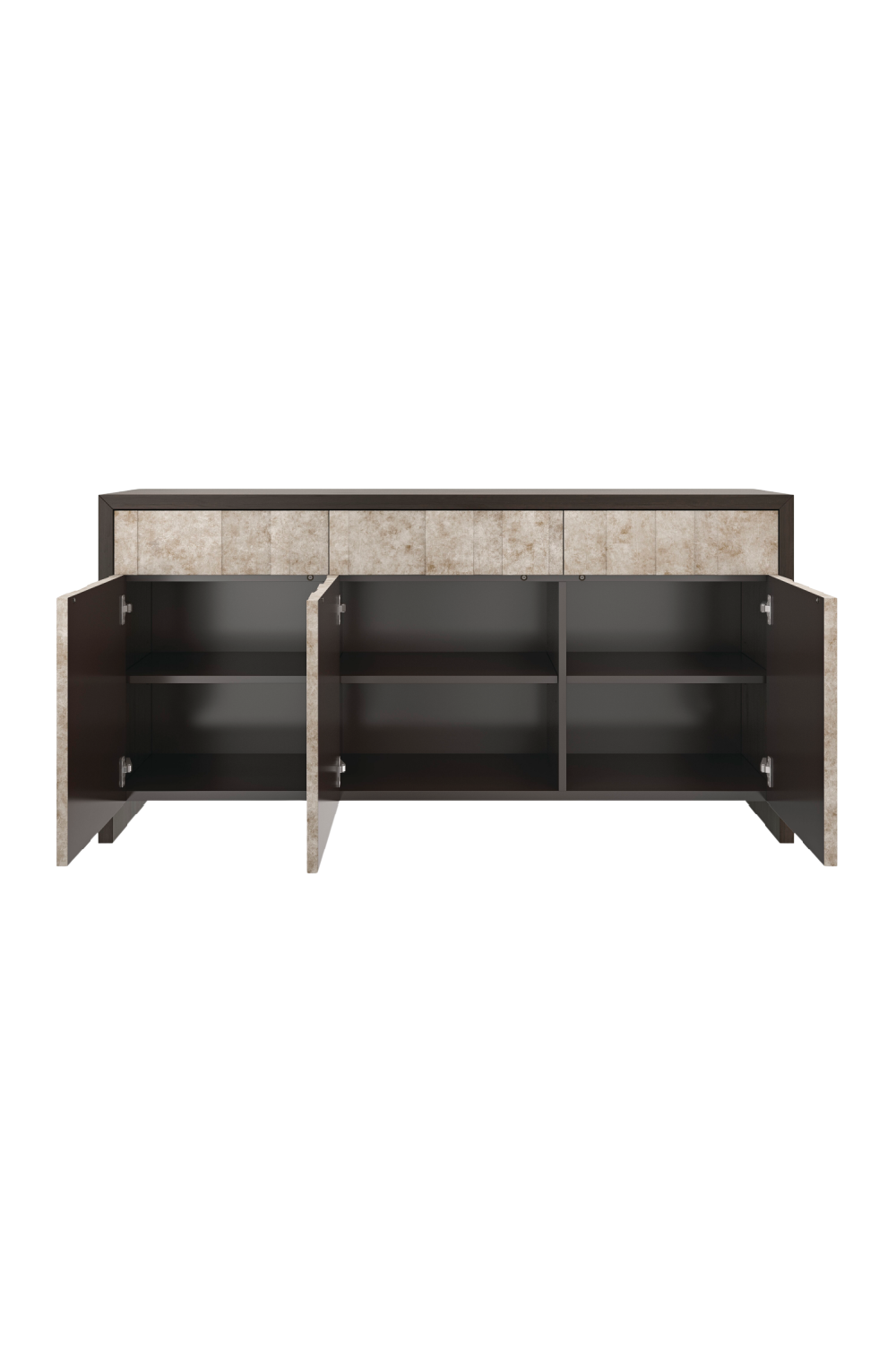 Silver Leaf Sideboard | Caracole Golden Hour、mySite、neckold