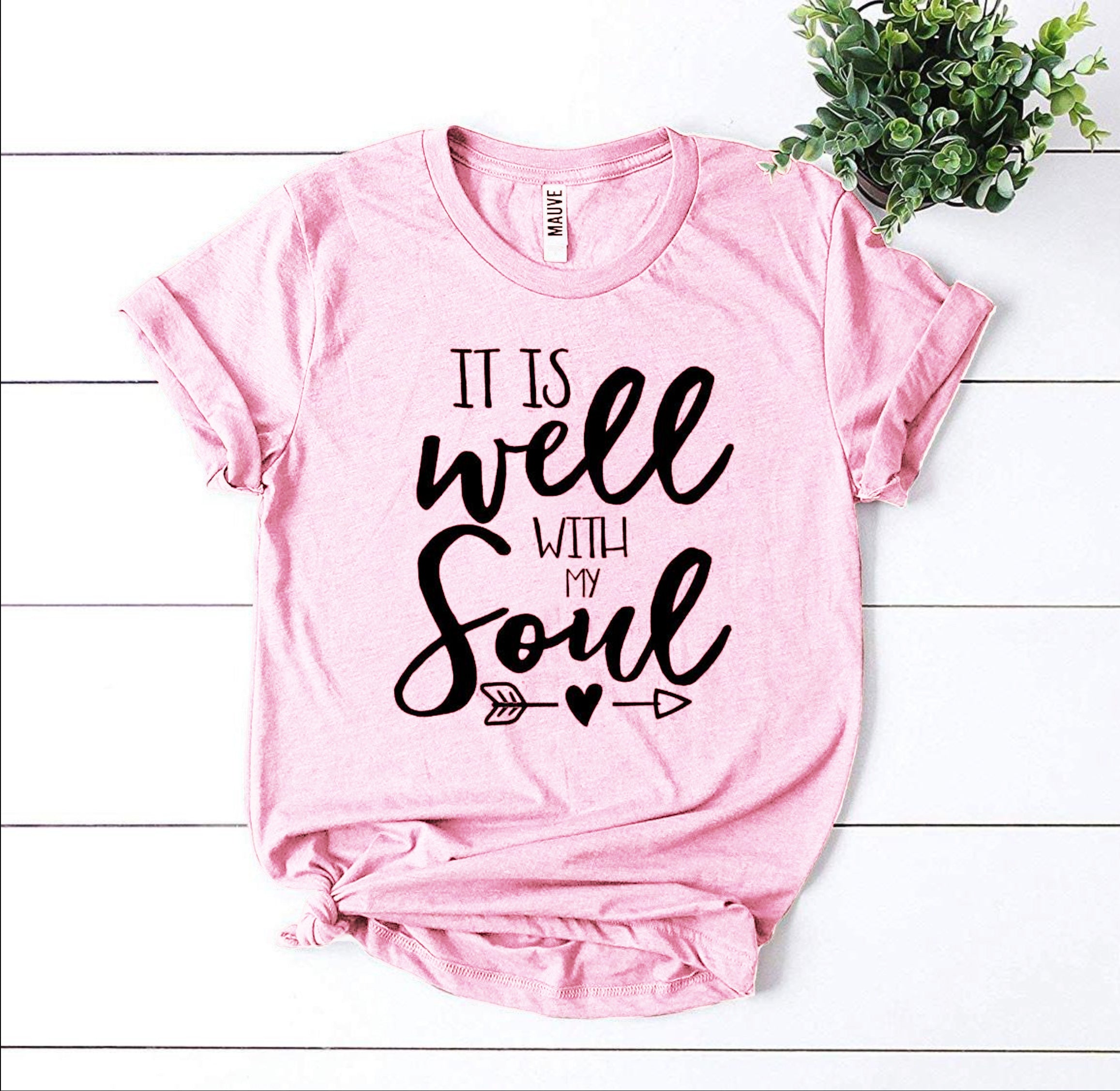 It Is Well With My Soul T-shirt、mySite、camillekostekn