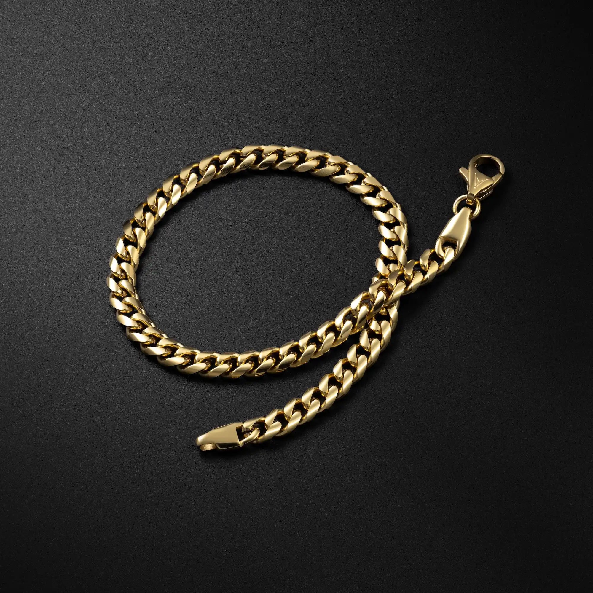 Cuban Chain Bracelet - 5MM - 14K Gold