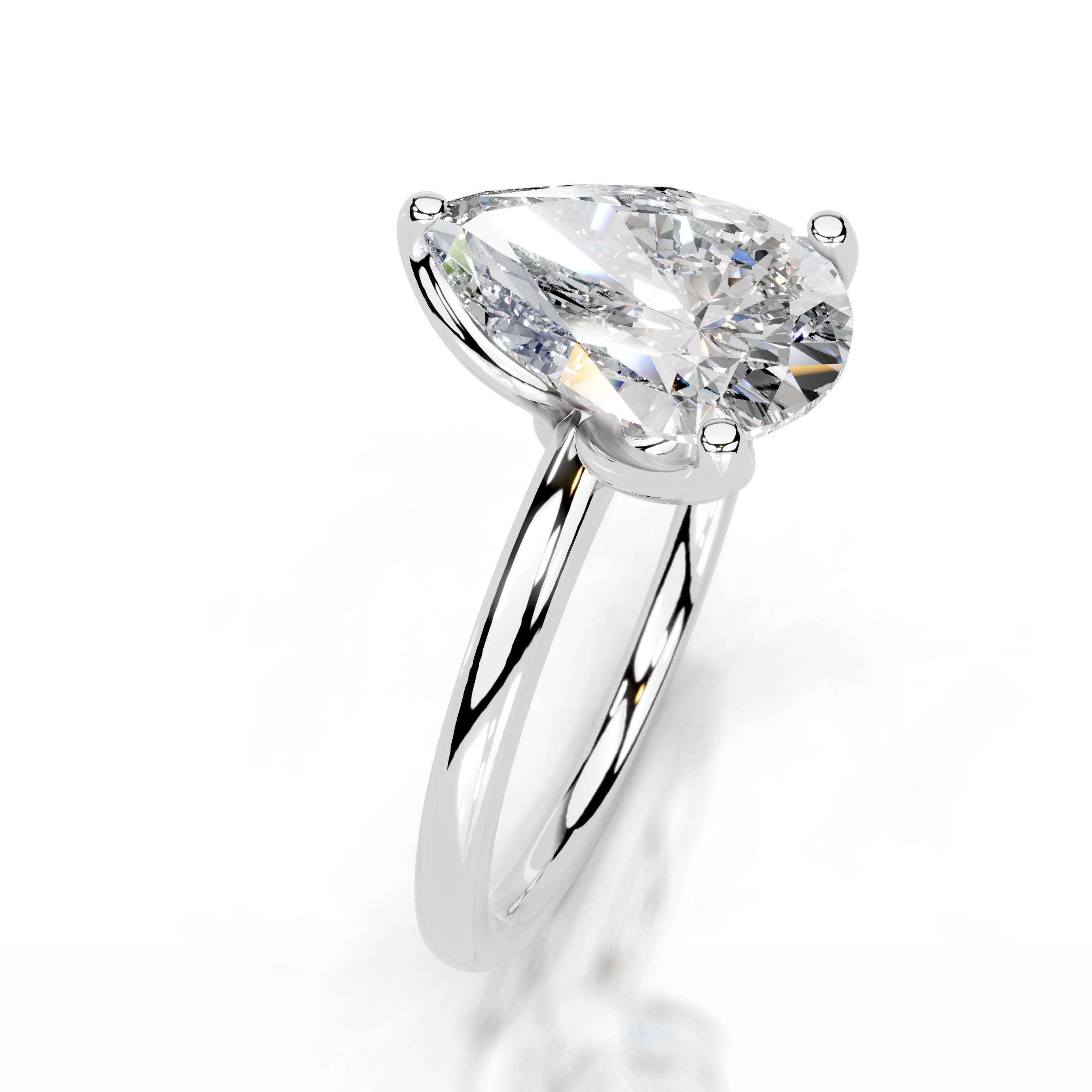 Phoenix Diamond Engagement Ring - 18K White Gold、mySite、hinf8tx79