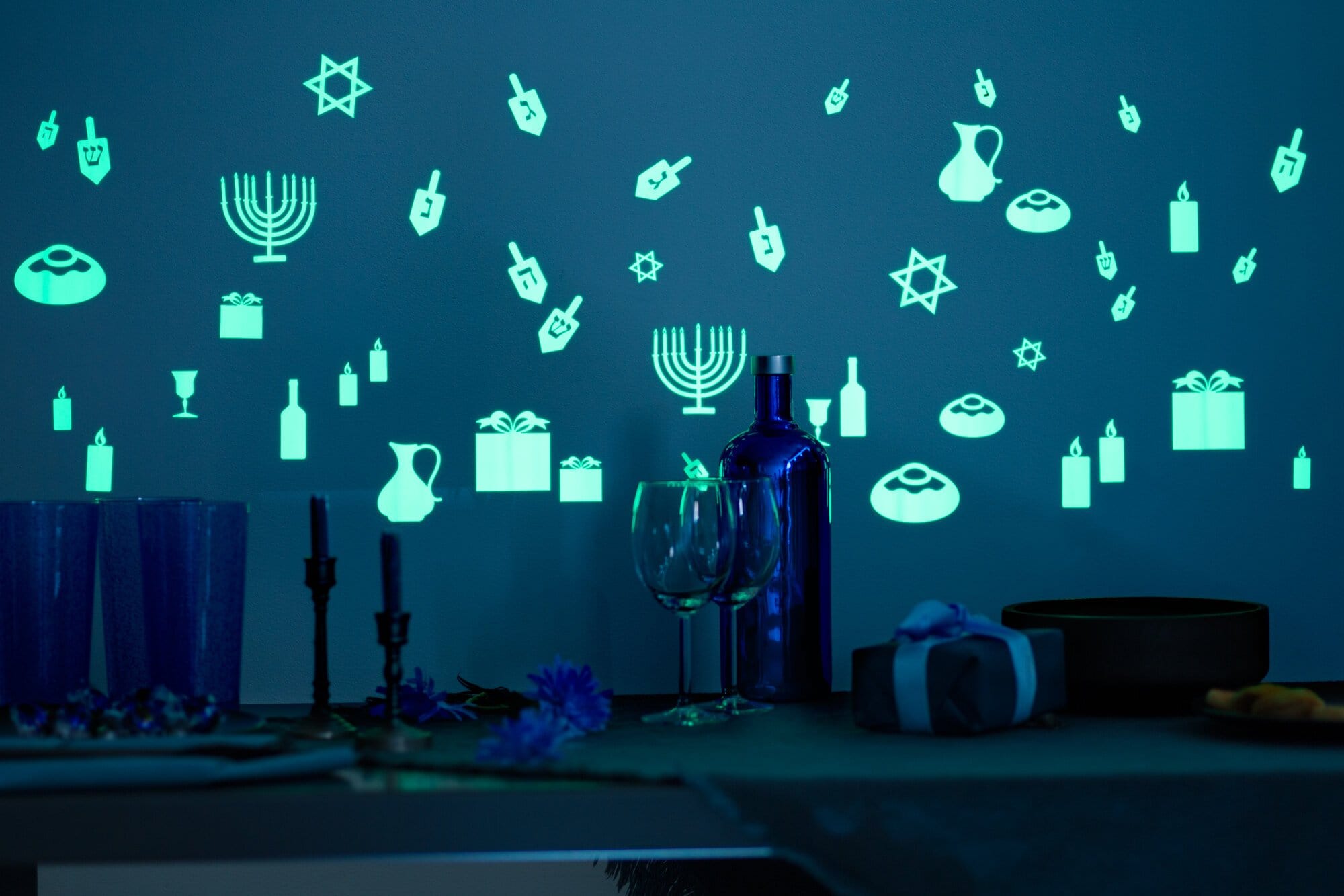 Hanukkah Gloplay Decals - Set of 27、mySite、topwebapps
