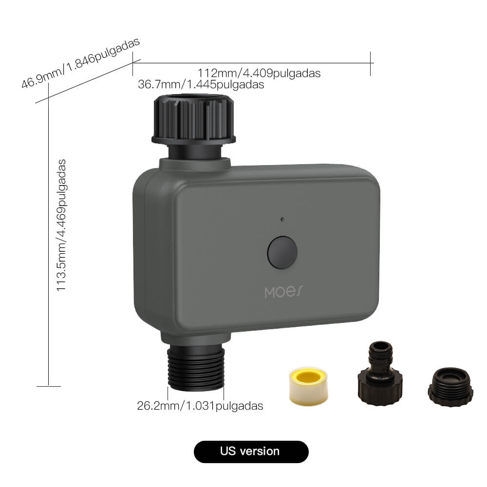 Bluetooth Smart Sprinkler Water Timer with Rain Delay Filter Washer Programmable Irrigation Timer、mySite、fannypackpong