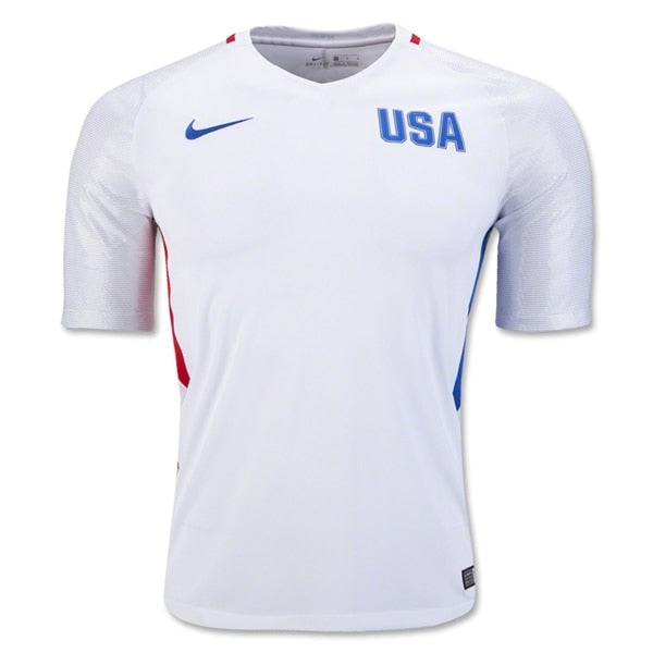 Nike Men's USA 2016 Olympic Jersey White/Hyper Cobalt、mySite、noshort