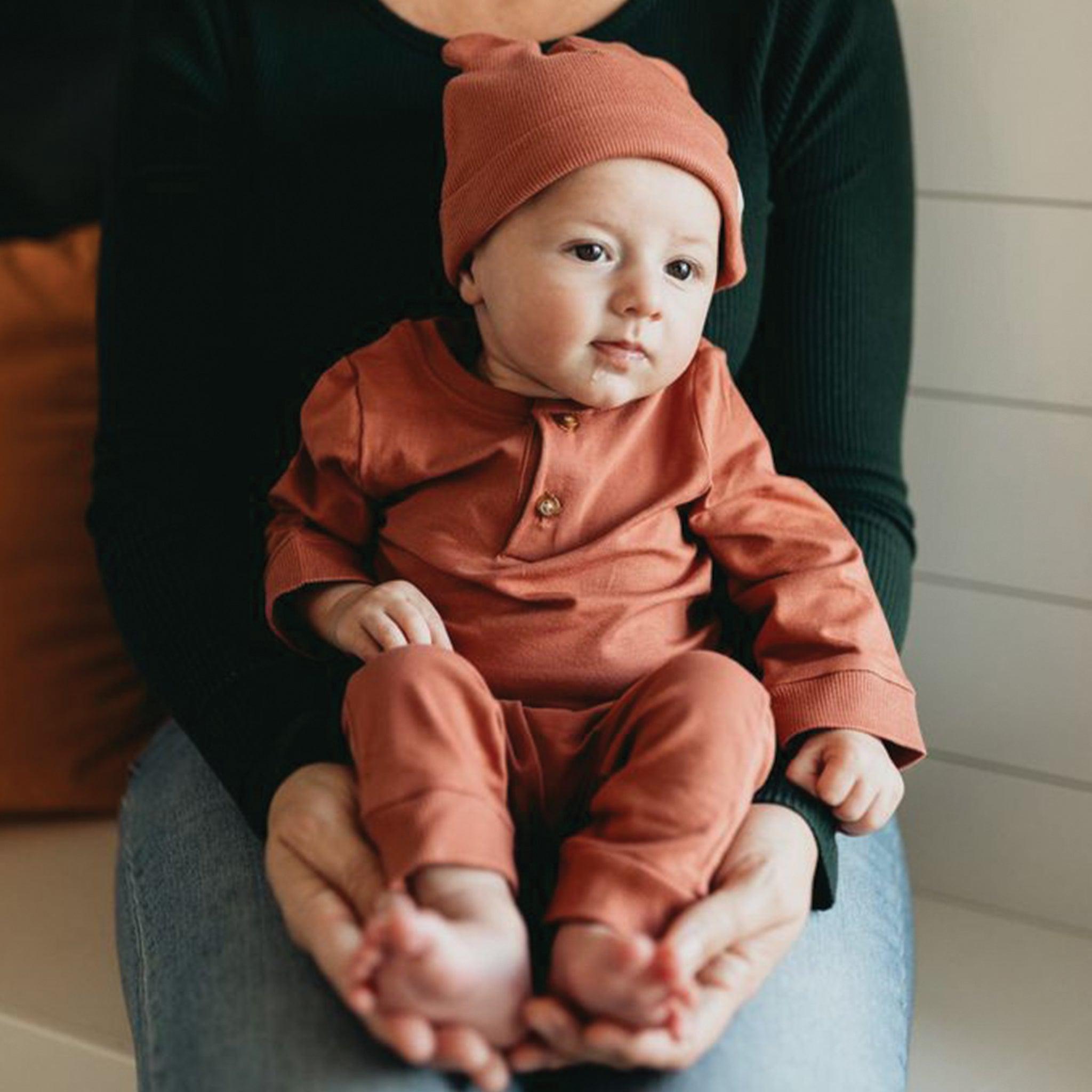 RETIRED - Organic Bunny Ears Cap - Paprika、mySite、g9winljtr