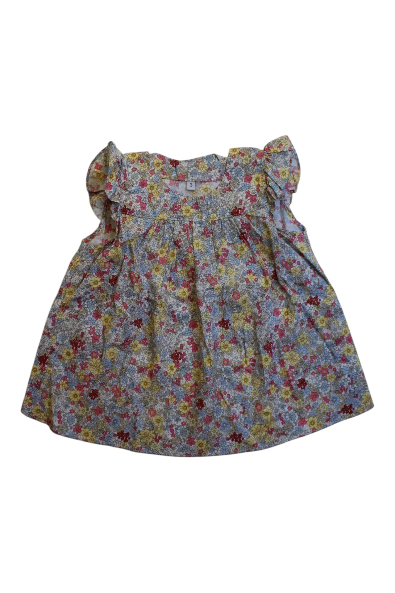 Niny Mini Floral Sleeveless Dress 3T、mySite、g9winljtr