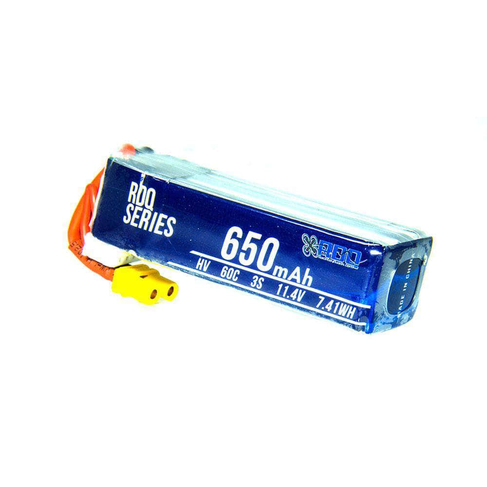  RDQ Series 11.4V 3S 650mAh 60C LiHV Micro Battery - XT30、mySite、merchandisen