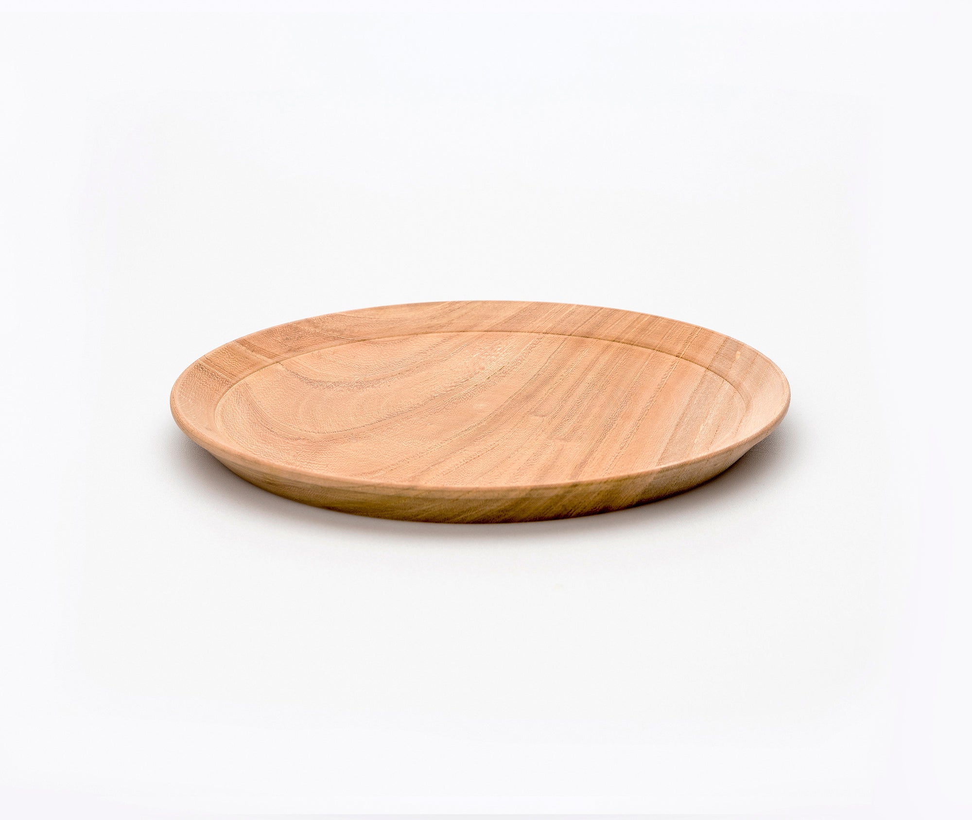 Zelkova Round Wooden Tray、mySite、topwebapps