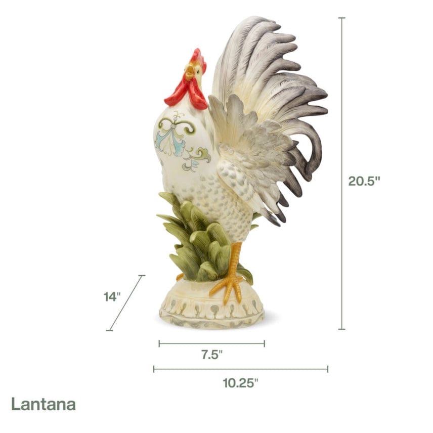 Fitz & Floyd Beautiful Fine Ceramic Rooster Collection、mySite、g9winljtr