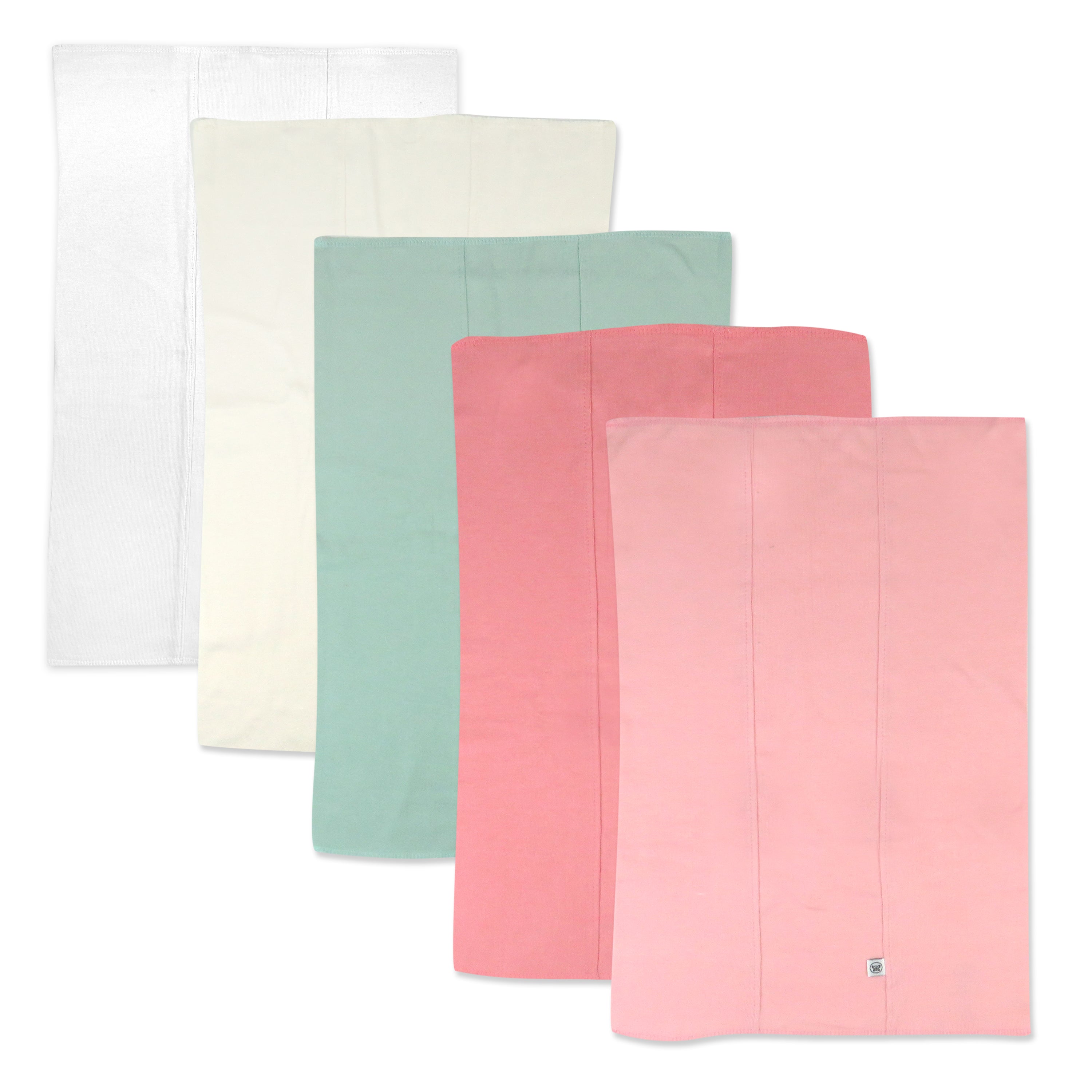 5-Pack Organic Cotton Knit Tri-fold Burp Cloths、mySite、layawaytickets