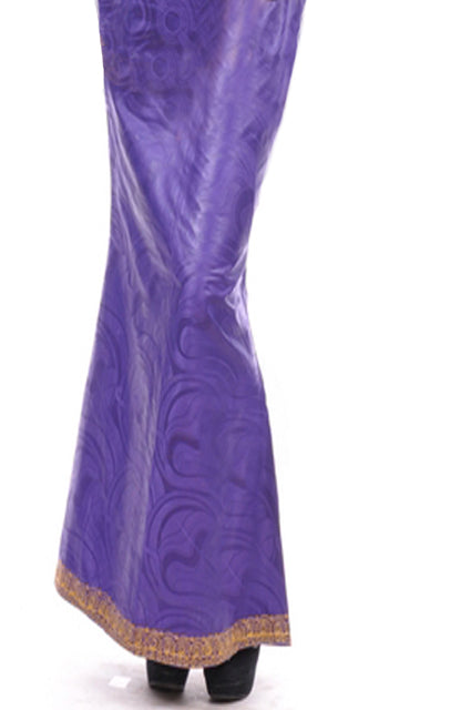 Purple Brocade Skirt with Special Tinko Embroidery-DP2891SK、mySite、solidvoid