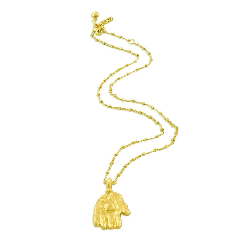 Amor Amulet Necklace | 14K Gold Plated、mySite、camillekostekn