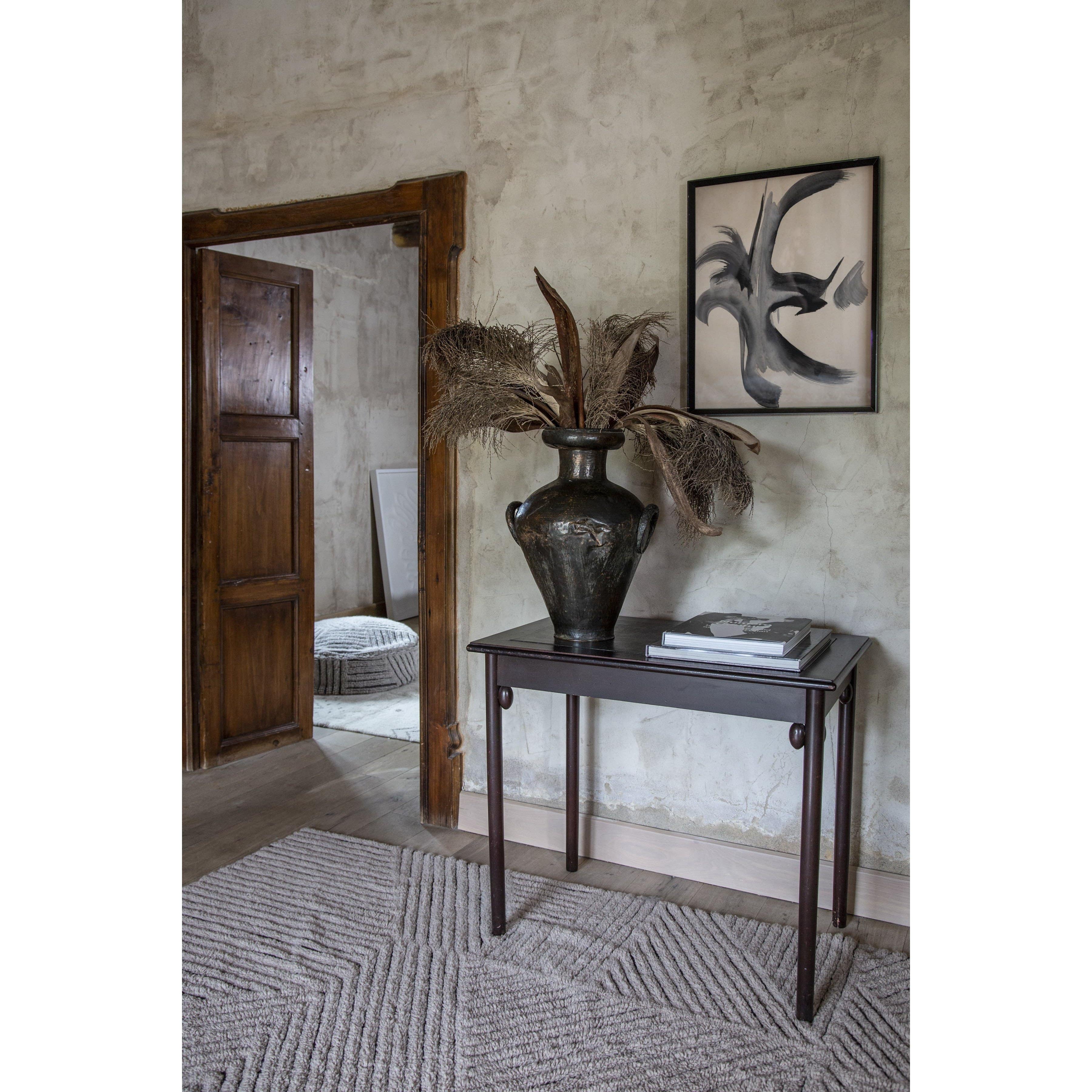 Black Chia Wool Washable Area Rug、mySite、gigharbornorthrealestate