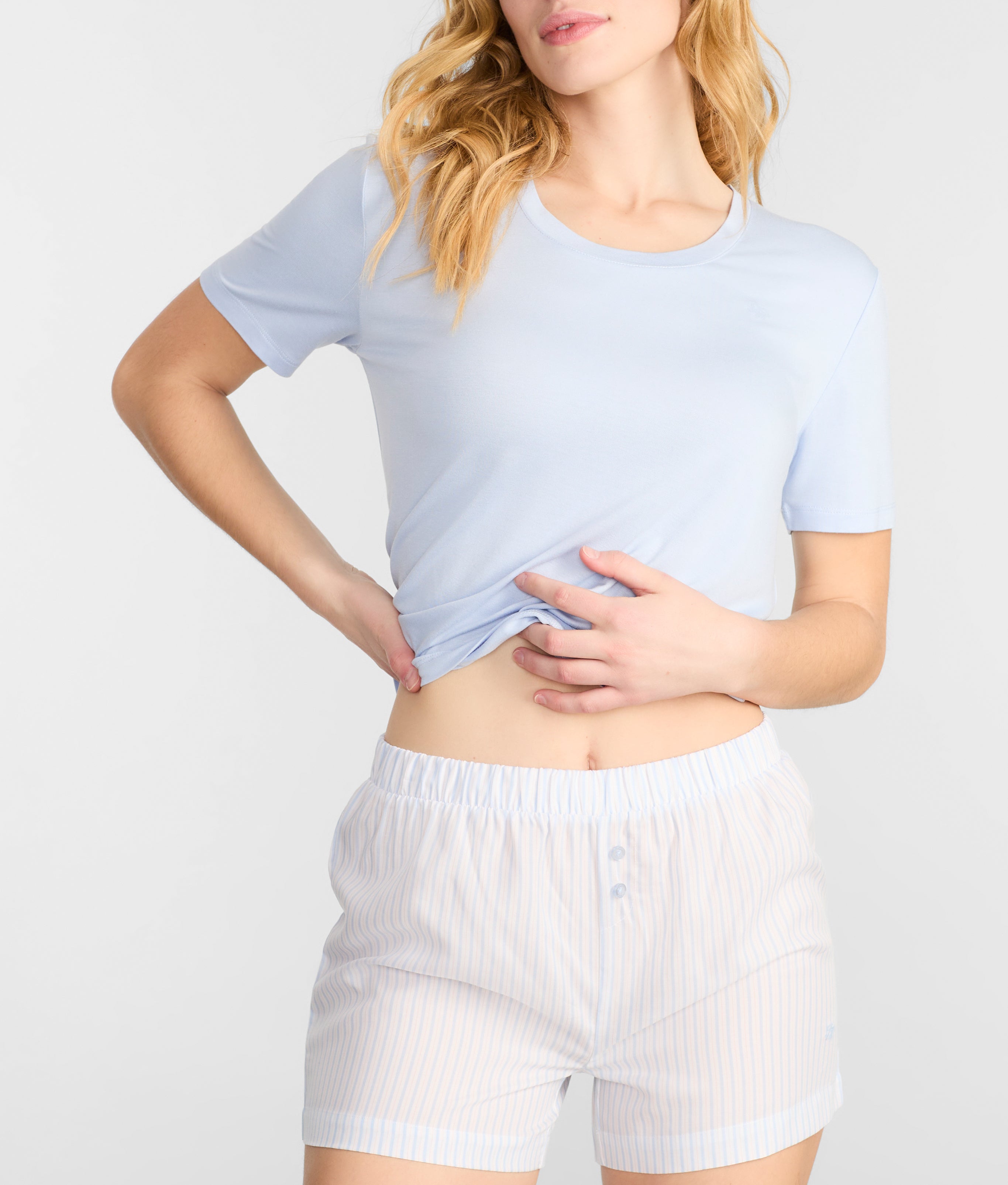  Sleep T-Shirt & Boxer Pajama Set、mySite、justintrudeaud