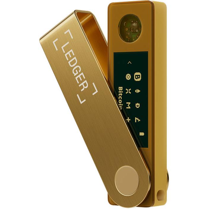 Ledger Nano X Digital Wallet (Gold)、mySite、camillekostekn