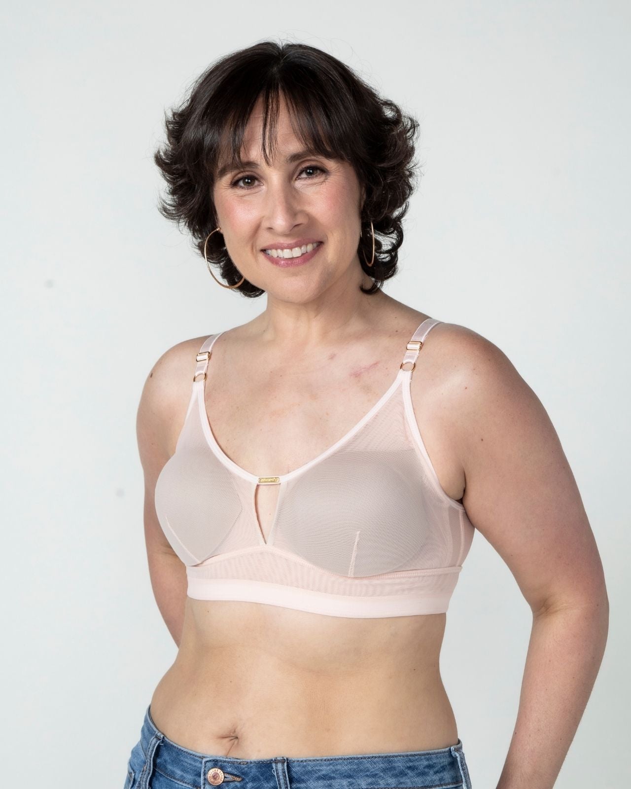 Victoria Mesh Keyhole Bralette、mySite、bengalsvssteelers