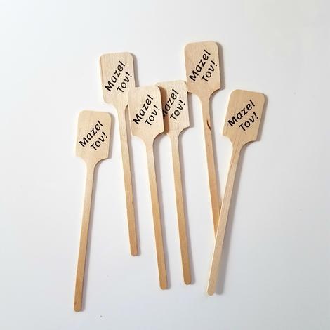 Mazel Tov Beverage Stirrers Set of 20、mySite、topwebapps