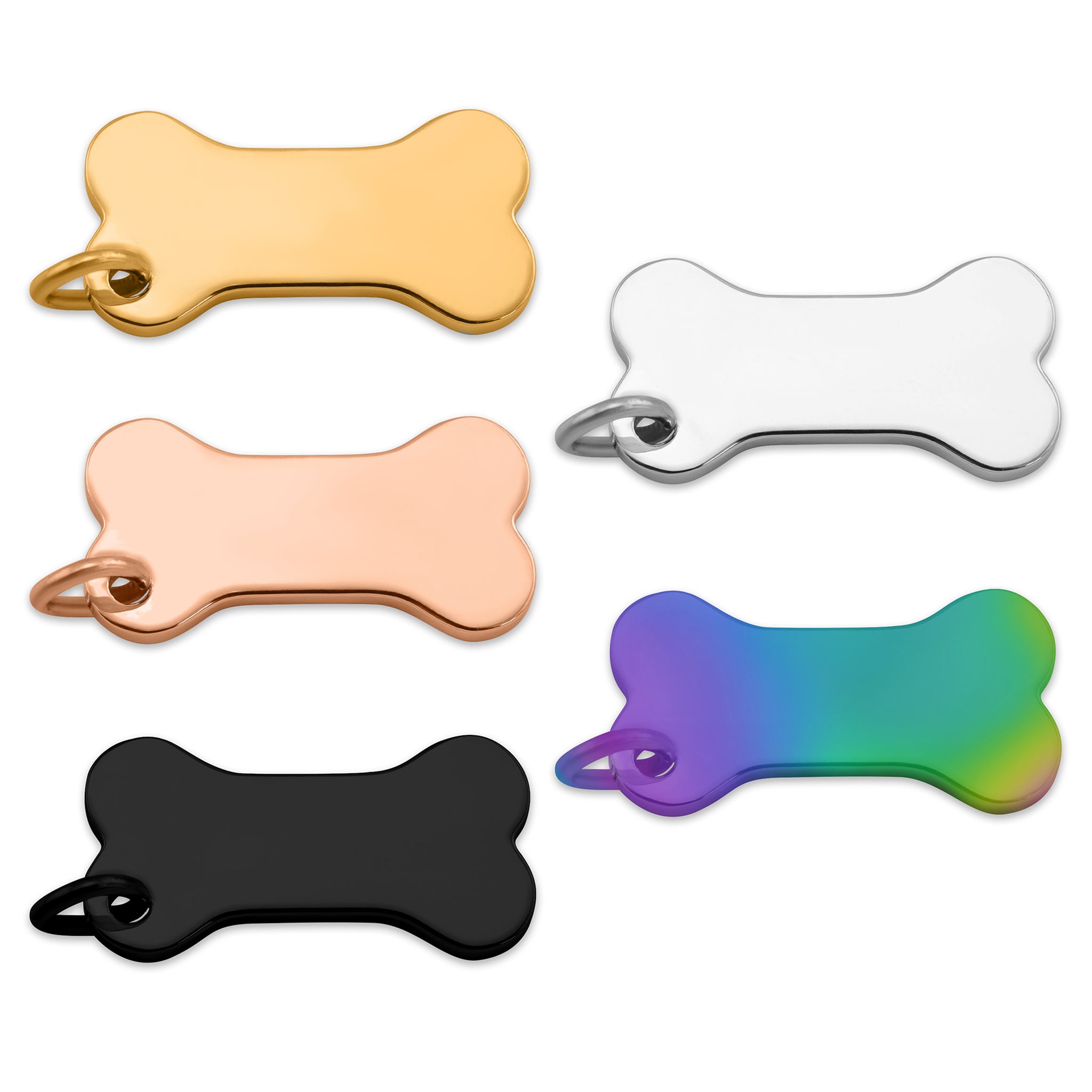 18K Gold PVD Stainless Steel Dog Bone Pendant / SBB0258、mySite、dreamappss