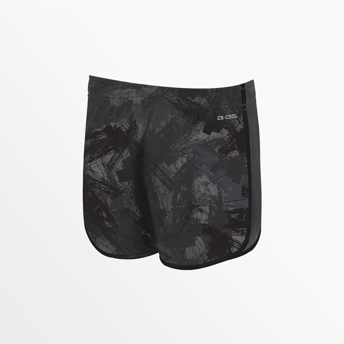 WOMEN'S CAMO STROKES RUNNING SHORTS