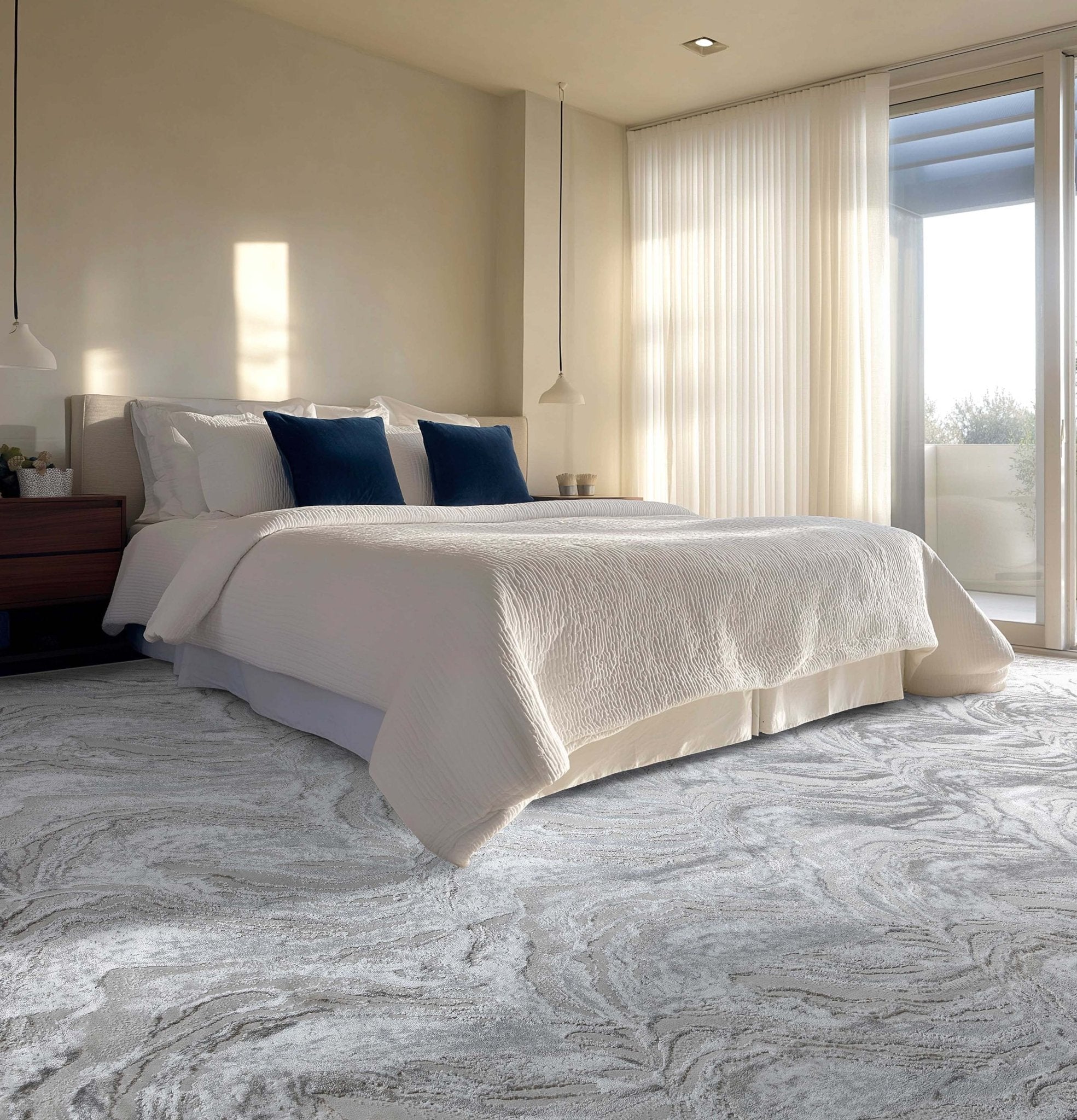 Esmilson Abstract Custom Rug - Wilton Weave, Glam Rug Design, Personalized Sizes、mySite、gigharbornorthrealestate