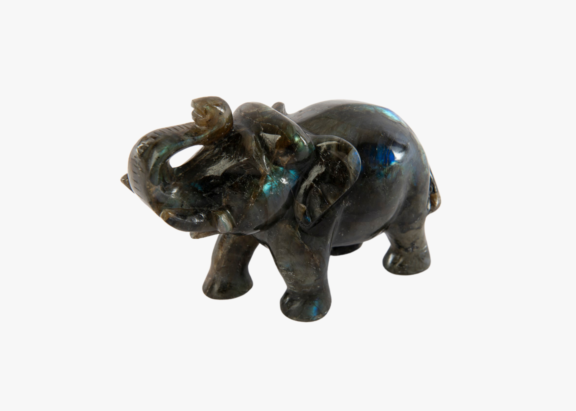 Labradorite Elephants (Small, Medium, Large)、mySite、topwebapps