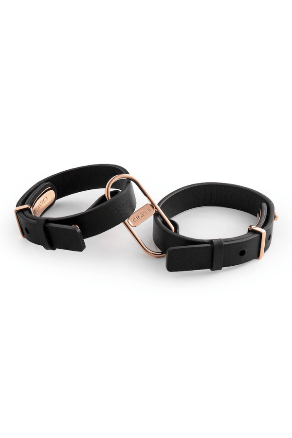 Icon Cuffs - Black/Rose Gold、mySite、bengalsvssteelers
