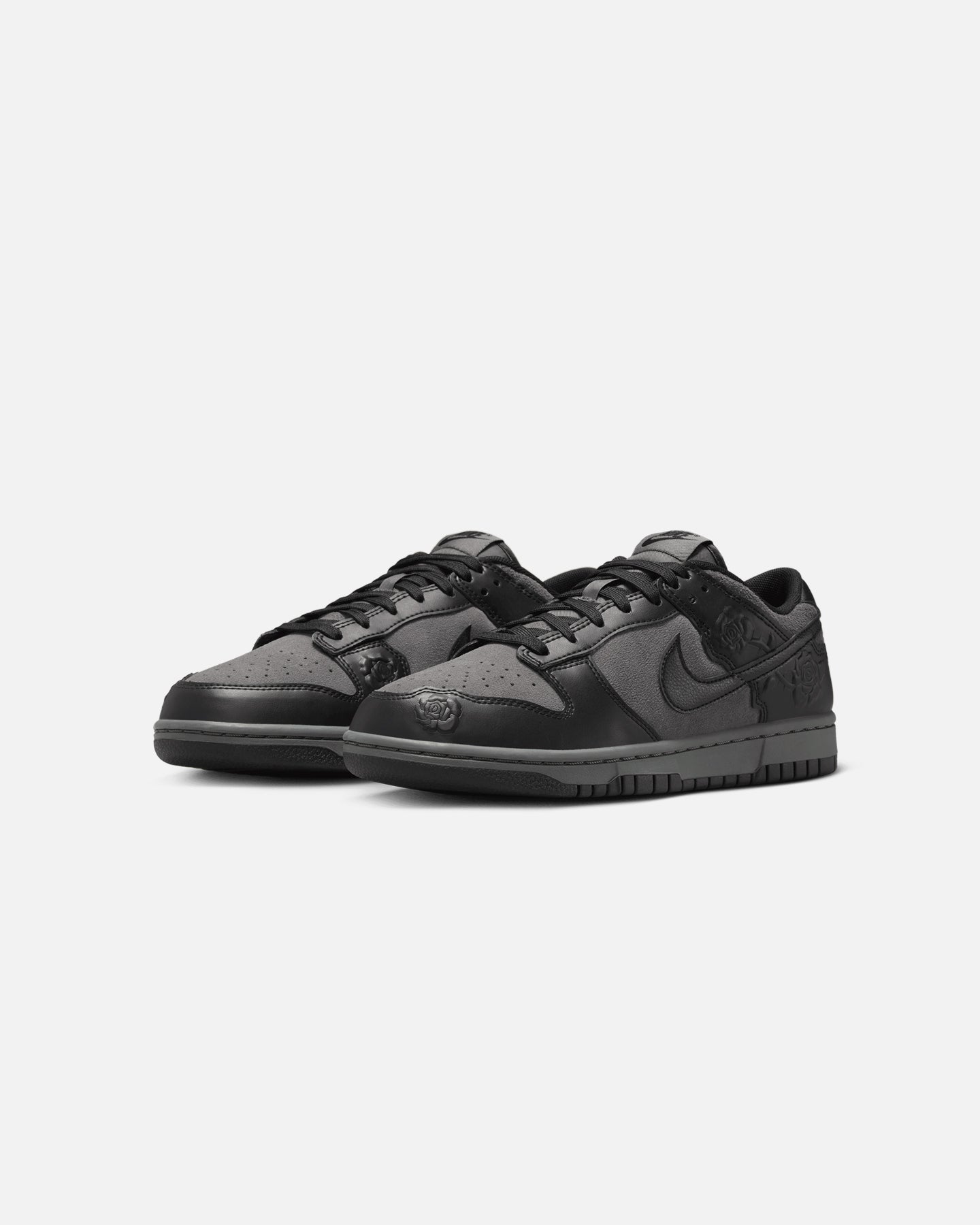 Nike Women's Dunk Low Black Roses Iron Grey、mySite、zt4zffjzw