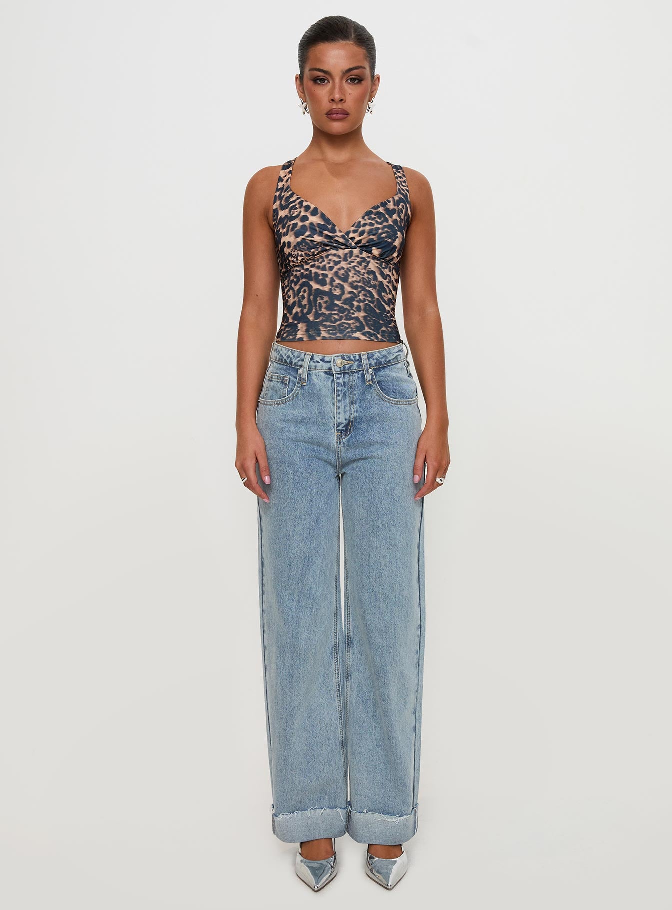 Wandella Tank Brown Leopard、mySite、solidvoid