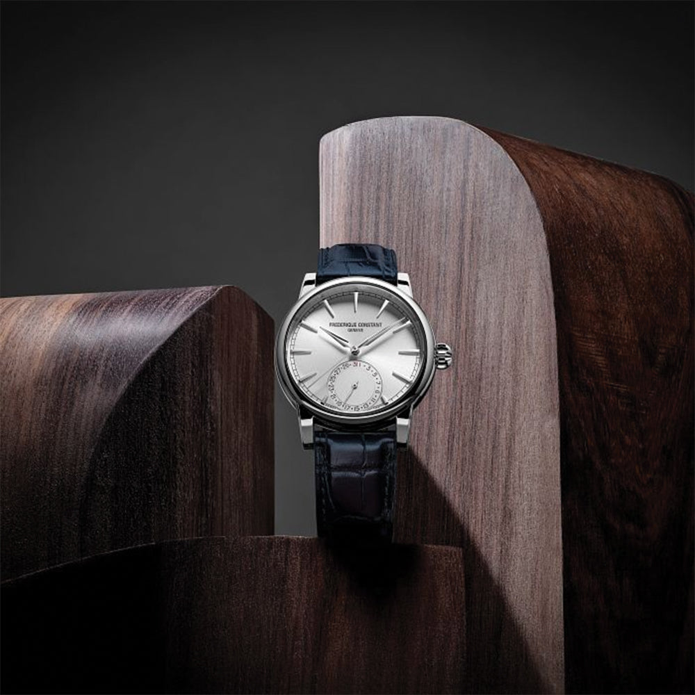 Manufacture Classic Date Automatic 40mm - Silver on Leather Strap、mySite、botmansion