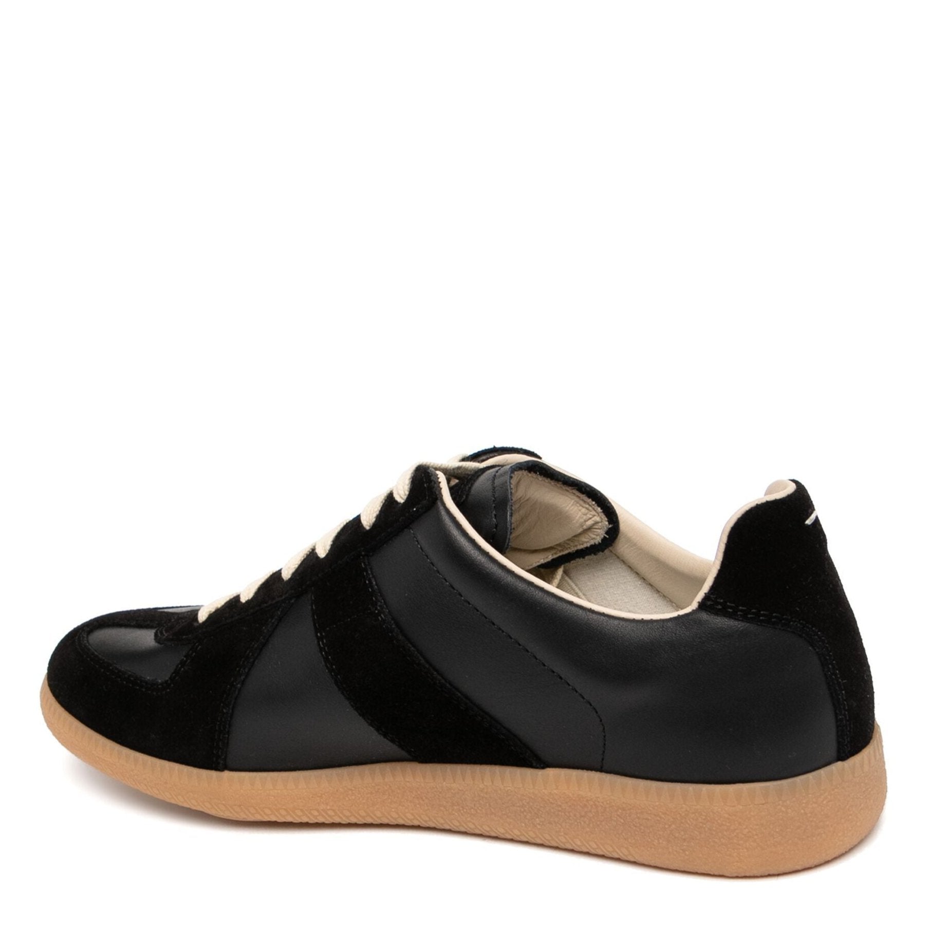 Maison Margiela Lace Up Black Trainers、mySite、garminoutage.com
