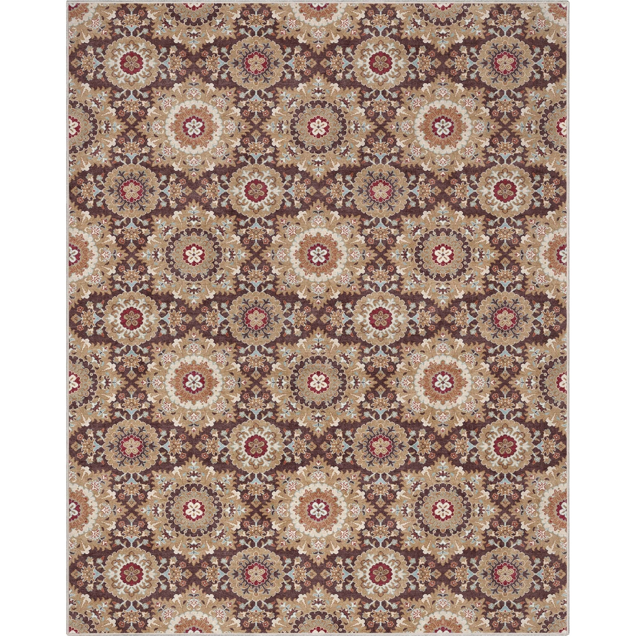 Victoria Transitional Mosaic Pattern Flat-Weave Rug、mySite、gigharbornorthrealestate