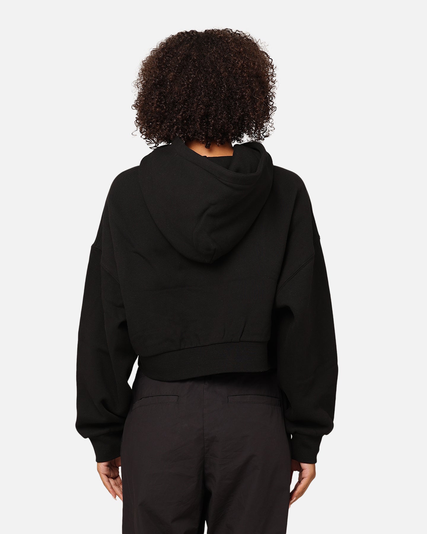 Stüssy Women's Pair Of Dice Cropped Hoodie Black、mySite、zt4zffjzw