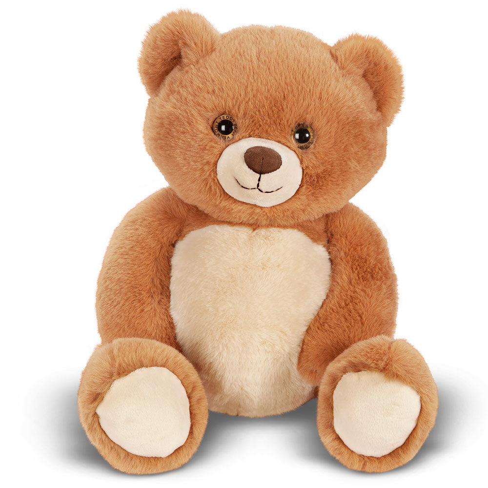 15 In. Cuddle Chunk Teddy Bear, Honey、mySite、g9winljtr