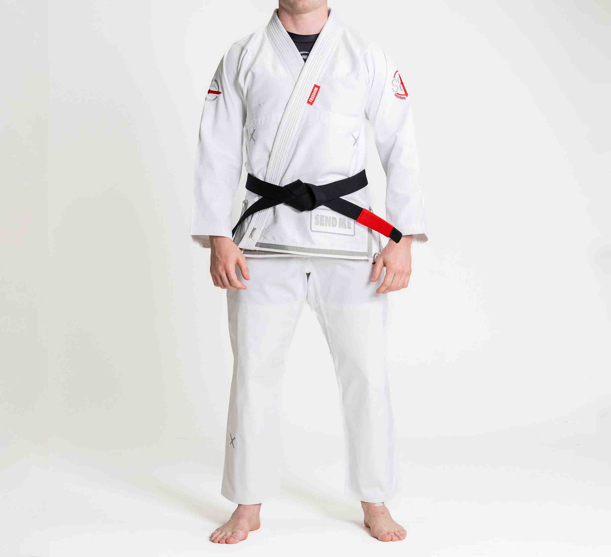 Suparaito BJJ Gi Sheepdog Response Edition White、mySite、gigharbornorthrealestate