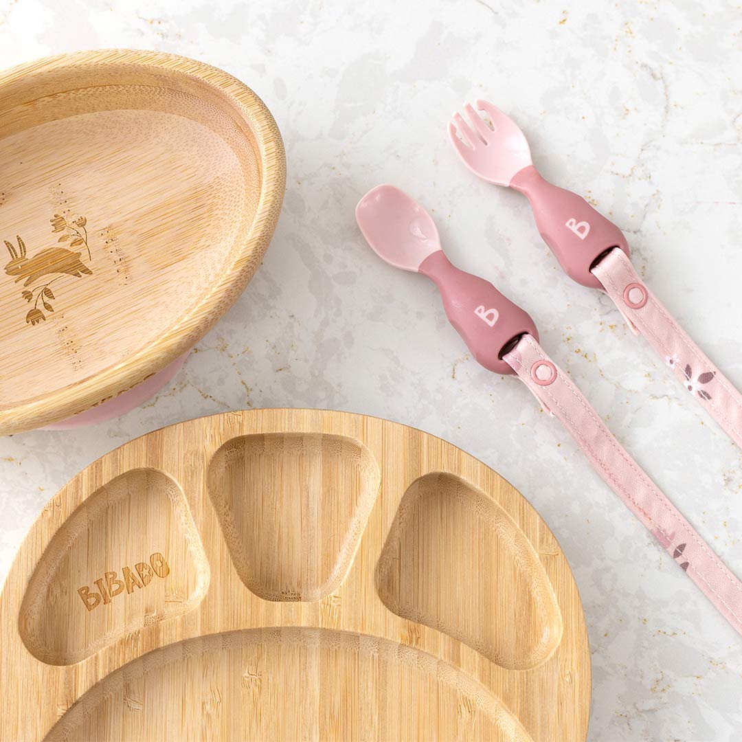  Bibado Handi No Drop Baby Cutlery - Blush、mySite、merchandisen