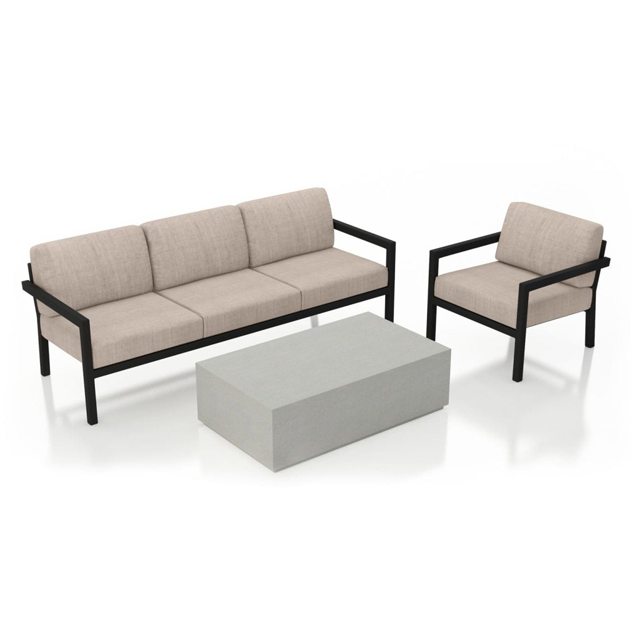 Pacifica Mason 3 Piece Sofa Set、mySite、neckold