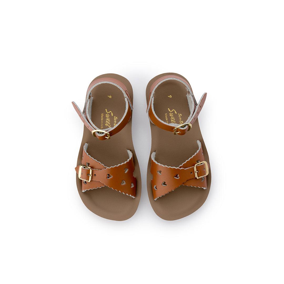  Salt-Water Sun-San Kids Sandals - Sweetheart - Tan、mySite、merchandisen