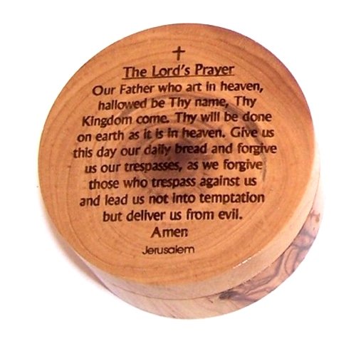  Olive wood Rosary with Earth from the Holy Land with Lord`s prayer box ( box ...、mySite、elrpsem3k