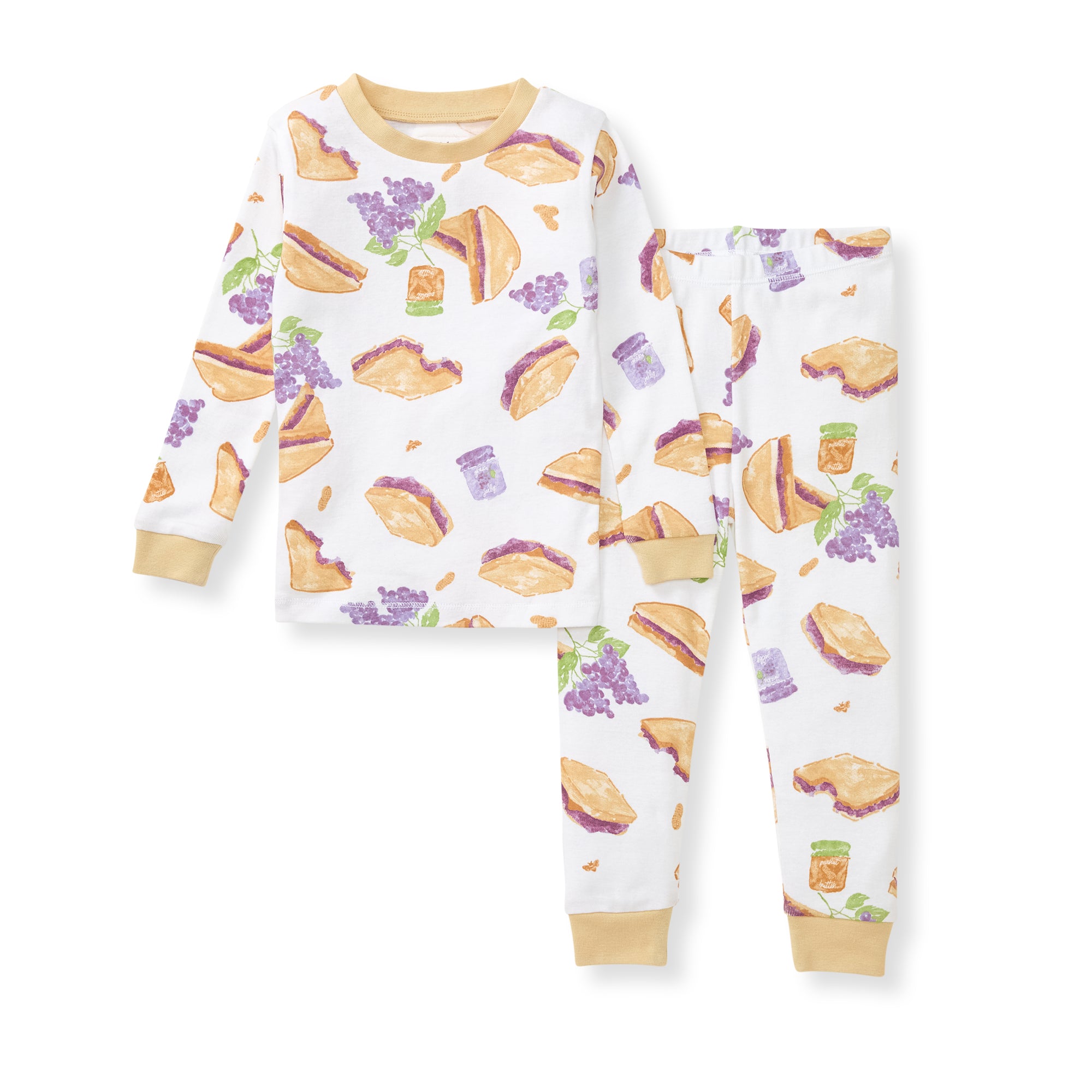 PB & J Organic Cotton Two-Piece Pajamas、mySite、g9winljtr