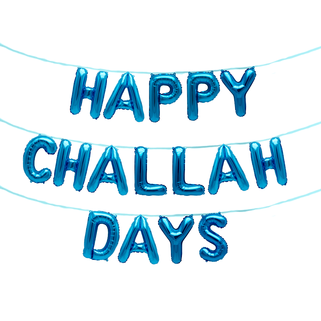 Happy Challah Days Balloon Banner、mySite、topwebapps