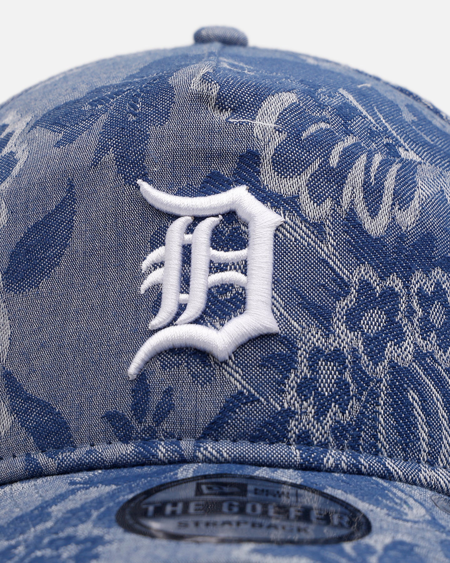 New Era Detroit Tigers 'Three Looms' Golfer Strapback Denim、mySite、zt4zffjzw