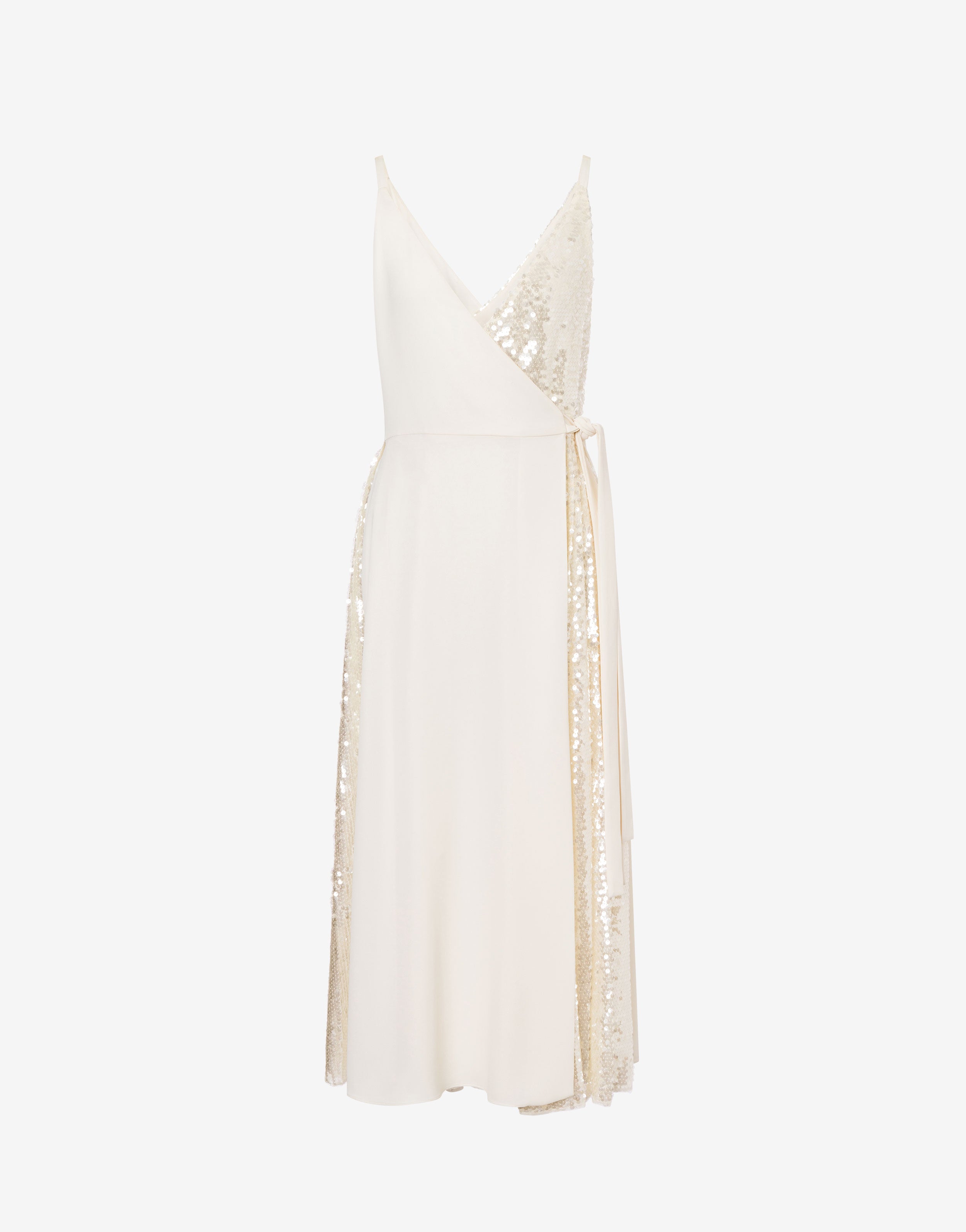 Abito longuette in crêpe e paillettes、mySite、aoinhome