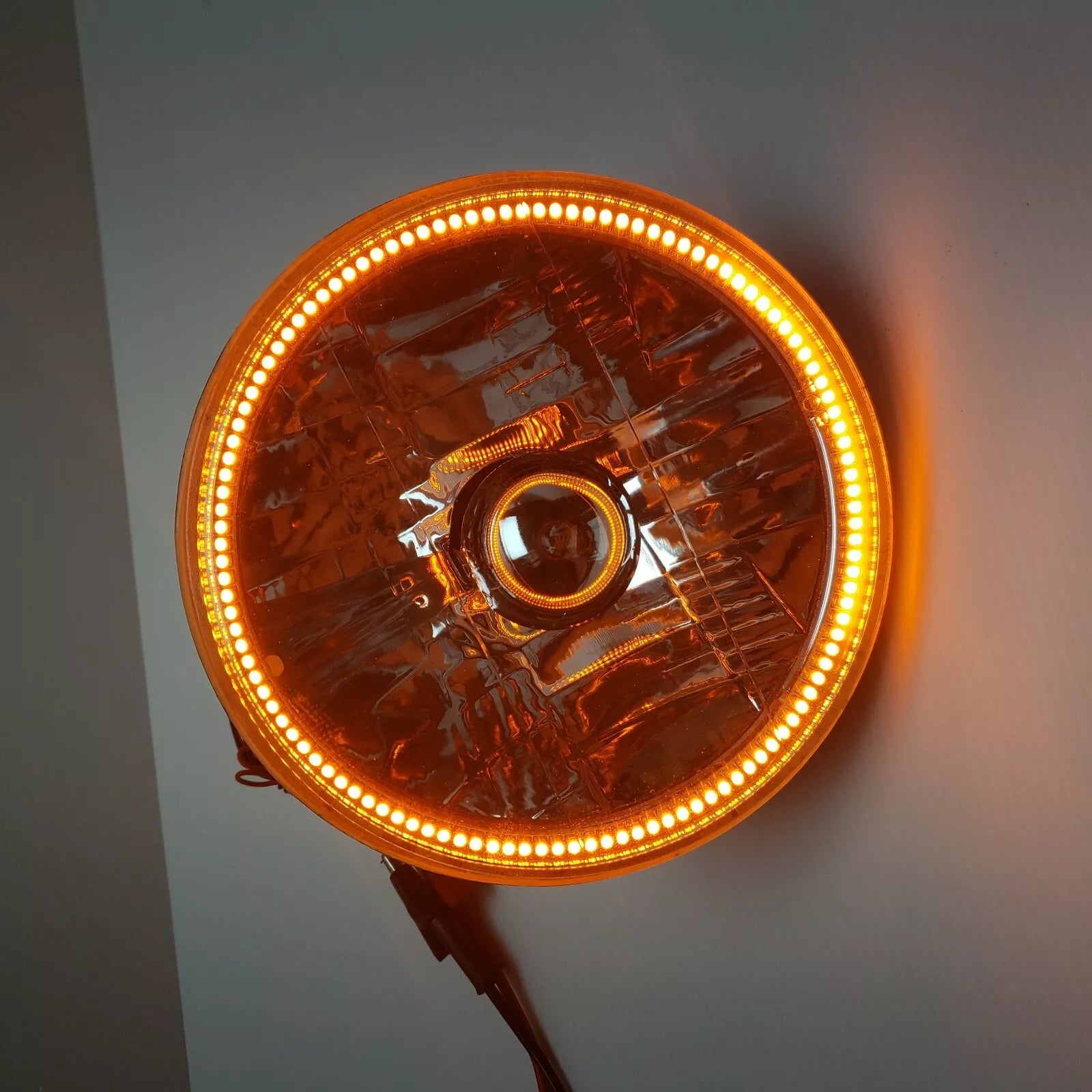 ORACLE PRE-INSTALLED 7 SEALED BEAM HALO - AMBER LED 6905-005、mySite、nflplayoffbracketp