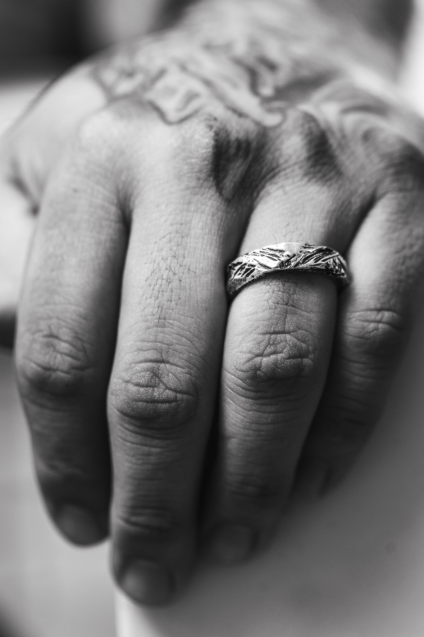  Etched Stacker Ring、mySite、merchandisen