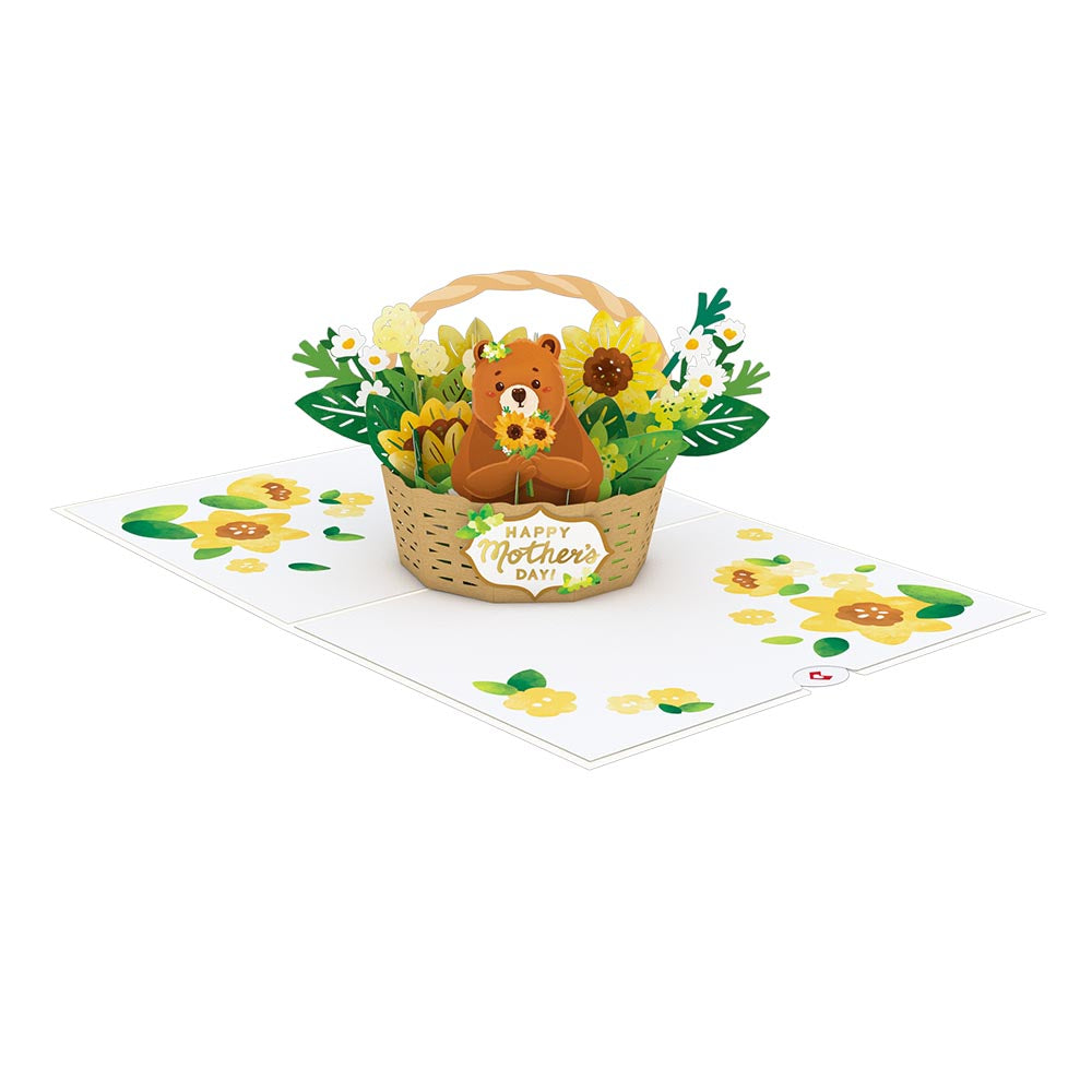 Mama Bear Mother's Day Pop-Up Card、mySite、solidvoid