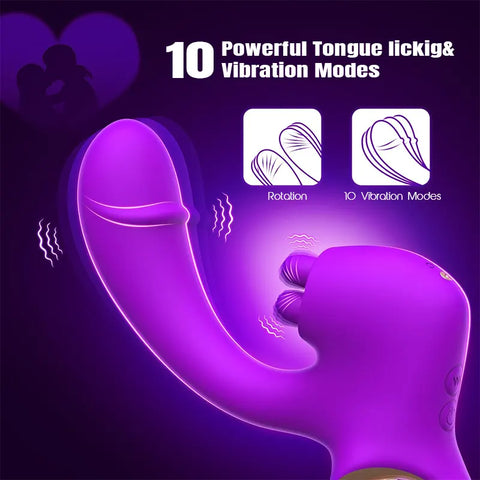 Double Tongue Thrusting Vibrator